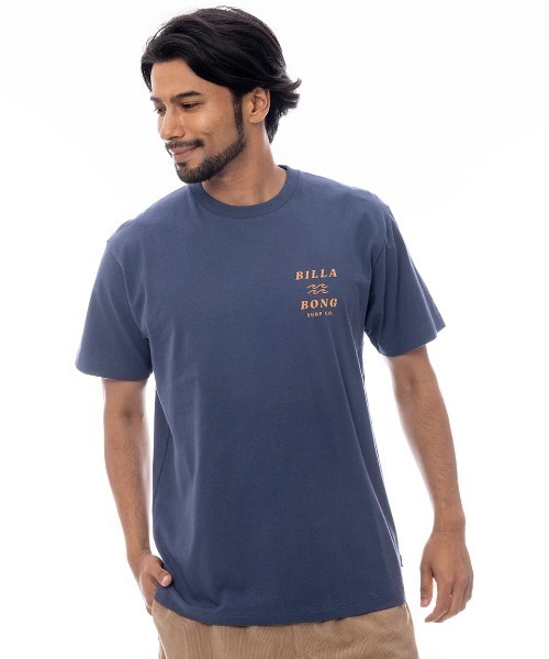 BILLABONG（ビラボン）の「BILLABONG メンズ ONE TIME Tシャツ 【2025年春夏モデル】/ビラボンバックプリントクルーネック半袖Tシャツ（Tシャツ/カットソー・メンズ・ホワイト/グリーン系その他/ネイビー/ホワイト系その他/クリーム/ブラック・X-LARGE/LARGE/MEDIUM/SMALL）」の8枚目の写真