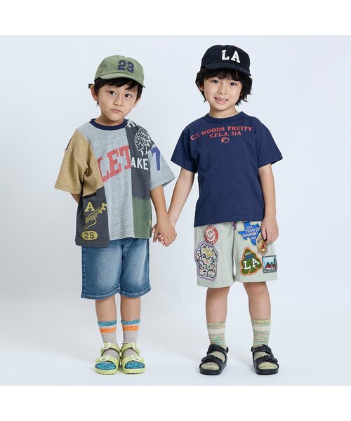 F.O.KIDS（エフオーキッズ）の「【ジュニア対応】ちょっとワイドなデニムパンツ（デニムパンツ・キッズ・サックスブルー/ブルー/ネイビー・80/90/100/110/120/130/140/150/160）」の4枚目の写真