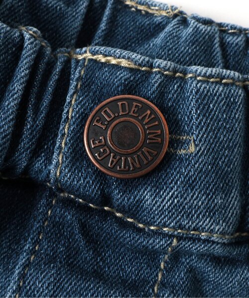 F.O.KIDS（エフオーキッズ）の「【ジュニア対応】ちょっとワイドなデニムパンツ（デニムパンツ・キッズ・サックスブルー/ブルー/ネイビー・80/90/100/110/120/130/140/150/160）」の9枚目の写真