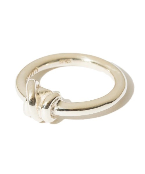 LAPUIS(ラピュイ)の「LAPUIS Coil ring(ラピュイ コイル リング)(リング・メンズ・シルバー/ゴールド・11号/9号)」の1枚目の写真