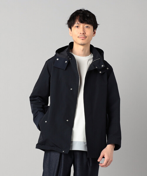 COMME CA MEN(コムサメン)の「コットンナイロンクロス マウンテンパーカ(ブルゾン・メンズ・ネイビー・M/L)」の1枚目の写真
