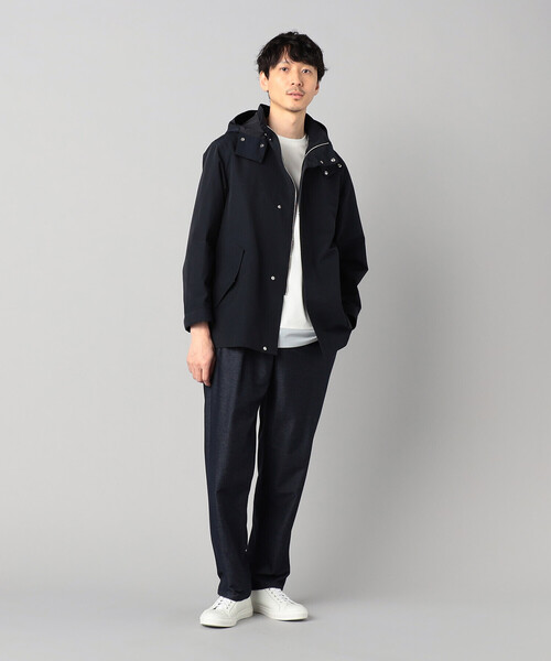 COMME CA MEN(コムサメン)の「コットンナイロンクロス マウンテンパーカ(ブルゾン・メンズ・ネイビー・M/L)」の2枚目の写真