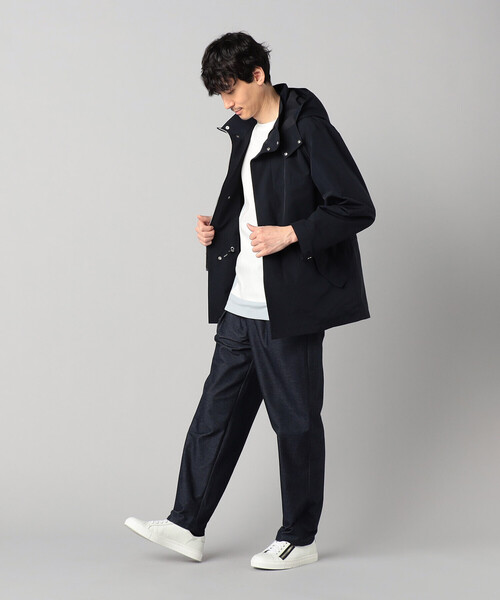 COMME CA MEN(コムサメン)の「コットンナイロンクロス マウンテンパーカ(ブルゾン・メンズ・ネイビー・M/L)」の3枚目の写真