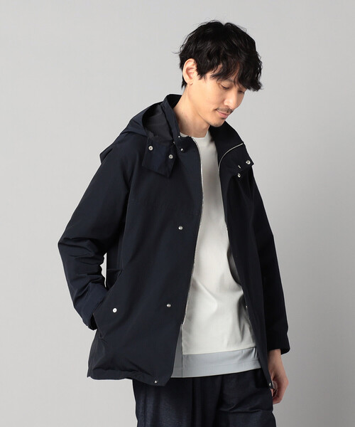 COMME CA MEN(コムサメン)の「コットンナイロンクロス マウンテンパーカ(ブルゾン・メンズ・ネイビー・M/L)」の6枚目の写真