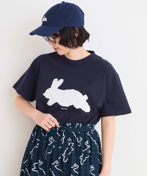 NON STOP RABBIT Tシャツ M新品未使用 受注生産】THUMP RABBIT オーガニックコットン キッズTシャツ