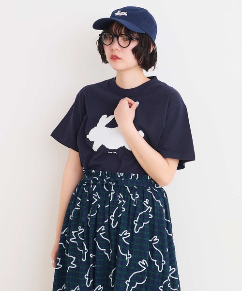 run rabbit Tシャツ（Tシャツ/カットソー）｜I am I in fact