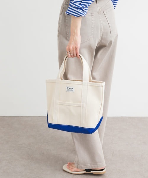 ORCIVAL（オーシバル）の「ORCIVAL　TOTE BAG SMALL（トートバッグ・レディース・ベージュ/チャコールグレー/ブルー系その他/グレー系その他/ピンク系その他・ONE）」の11枚目の写真