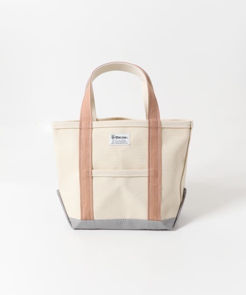 ORCIVAL（オーシバル）の「ORCIVAL　TOTE BAG SMALL（トートバッグ・レディース・ベージュ/チャコールグレー/ブルー系その他/グレー系その他/ピンク系その他・ONE）」の15枚目の写真