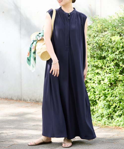 IENA ワンピース イエナ IENA 《WEB限定/追加2》ドットサッシュワンピース