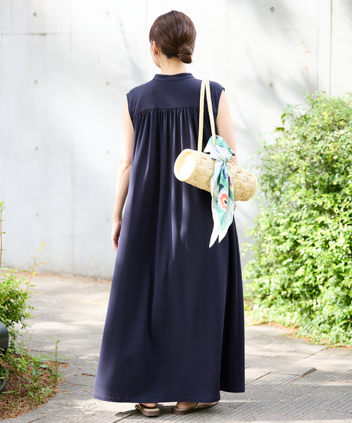 IENA ワンピース イエナ IENA 《WEB限定/追加2》ドットサッシュワンピース