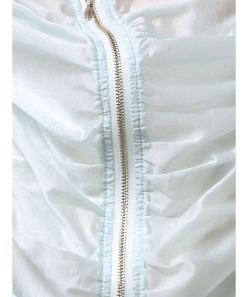 MERCURYDUO（マーキュリーデュオ）の「シアードロストブルゾン（ブルゾン・レディース・ブラック/ミント/オフホワイト・FREE）」の15枚目の写真