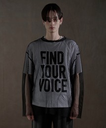 LUCY | LUCY/【25年春夏新作】メッシュルーズT(Tシャツ/カットソー)