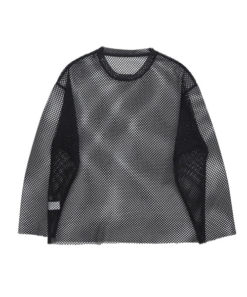 LUCY（ルーシー）の「LUCY/メッシュルーズT（Tシャツ/カットソー・メンズ・ブラック・LARGE/MEDIUM）」の11枚目の写真