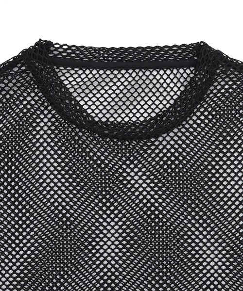 LUCY（ルーシー）の「LUCY/メッシュルーズT（Tシャツ/カットソー・メンズ・ブラック・LARGE/MEDIUM）」の12枚目の写真