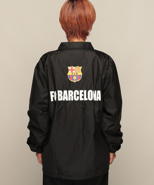 FC BARCELONA】FCバルセロナ コーチ ジャケット（ナイロンジャケット
