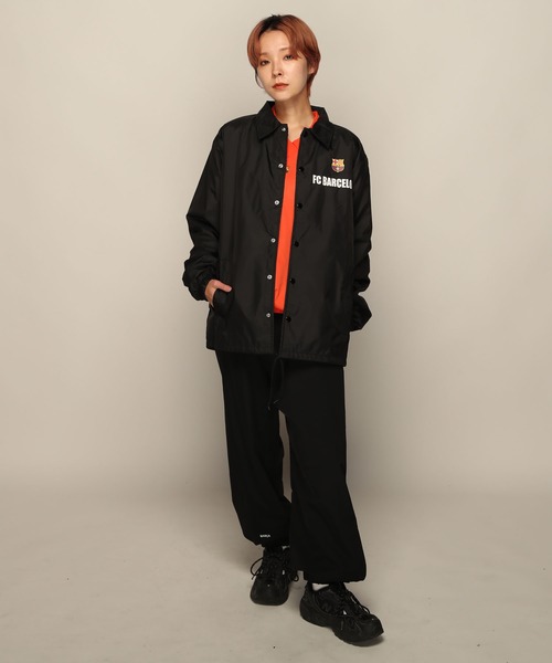 FC BARCELONA】FCバルセロナ コーチ ジャケット（ナイロンジャケット