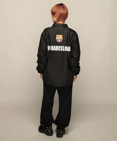 FC BARCELONA】FCバルセロナ コーチ ジャケット（ナイロンジャケット