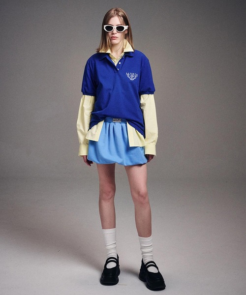 OVERSIZED SHIRT PIQUET ALUMNI CLASSIQUE（ポロシャツ）｜Mardi