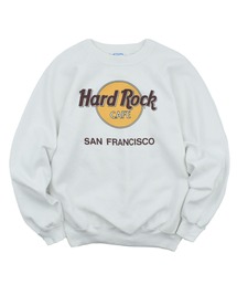 【ヴィンテージ古着】90’s HARD ROCK CAFE 企業ロゴ スウェット USA製