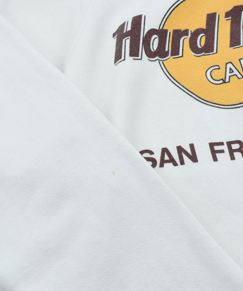 HANES（ヘインズ）の「【ヴィンテージ古着】90’s HARD ROCK CAFE 企業ロゴ スウェット USA製（スウェット・メンズ・ホワイト・LARGE）」の6枚目の写真