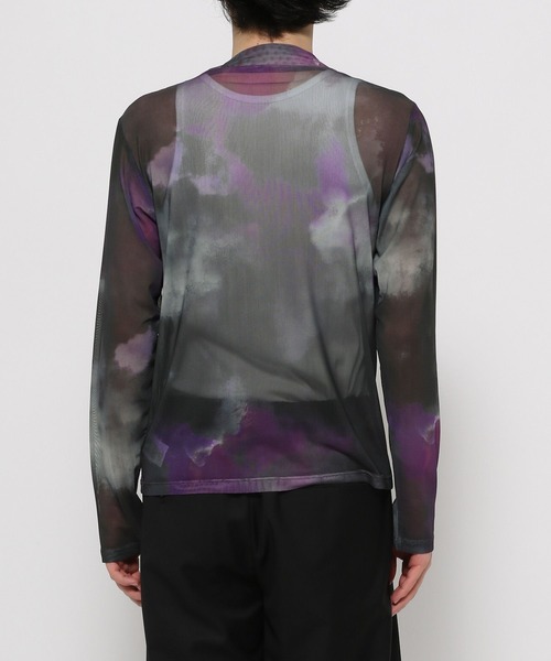 HARE（ハレ）の「シアーアソートガラカット(HARE)（Tシャツ/カットソー・メンズ・グレー/ブルー/ブラック・FREE）」の17枚目の写真