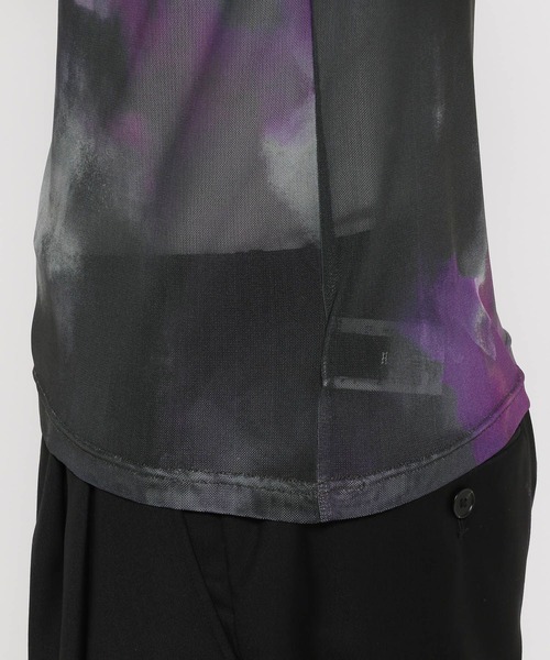 HARE（ハレ）の「シアーアソートガラカット(HARE)（Tシャツ/カットソー・メンズ・グレー/ブルー/ブラック・FREE）」の21枚目の写真