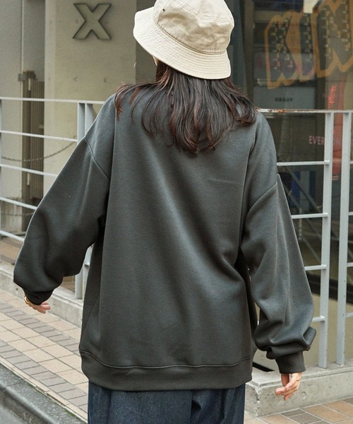 Labrador Retriever（ラブラドールリトリーバー）の「スウェットカットソー【mono-martコラボ】（スウェット・メンズ・グレー・L）」の5枚目の写真