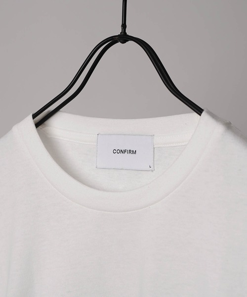 Confirm(コンファーム)の「アブストラクトグラフィック箔プリント 半袖Tシャツ メンズ レディース(Tシャツ/カットソー・メンズ・ブラック/ホワイト/ホワイト系その他/ブラック系その他・M/L)」の5枚目の写真