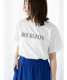 【接触冷感】フロントロゴプリントTシャツ