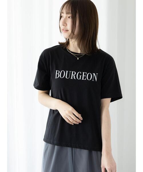 Te chichi TERRASSE（テチチテラス）の「【接触冷感】フロントロゴプリントTシャツ（Tシャツ/カットソー・レディース・ブラック/オフホワイト/チャコールグレー・F）」の12枚目の写真