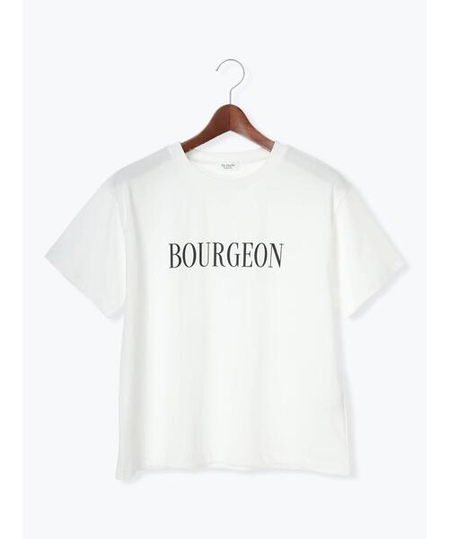 Te chichi TERRASSE（テチチテラス）の「【接触冷感】フロントロゴプリントTシャツ（Tシャツ/カットソー・レディース・ブラック/オフホワイト/チャコールグレー・F）」の14枚目の写真