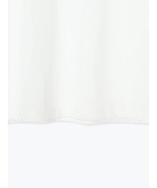 Te chichi TERRASSE（テチチテラス）の「【接触冷感】フロントロゴプリントTシャツ（Tシャツ/カットソー・レディース・ブラック/オフホワイト/チャコールグレー・F）」の4枚目の写真