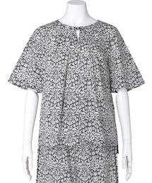 KID BLUE（キッドブルー）の「キッドブルー -２５ＬＩＢＥＲＴＹプリント -5分袖トップス -KOBN345 -kidblue（シャツ/ブラウス）」