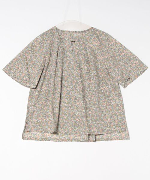 KID BLUE(キッドブルー)の「キッドブルー -25LIBERTYプリント -5分袖トップス -KOBN345 -kidblue(シャツ/ブラウス・レディース・アイボリー/サックスブルー/ブラック・M)」の16枚目の写真