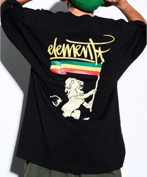 ELEMENT メンズ JAH SPORTS SS Tシャツ 【2025年夏モデル】/エレメント半袖ラスタデザインTシャツ