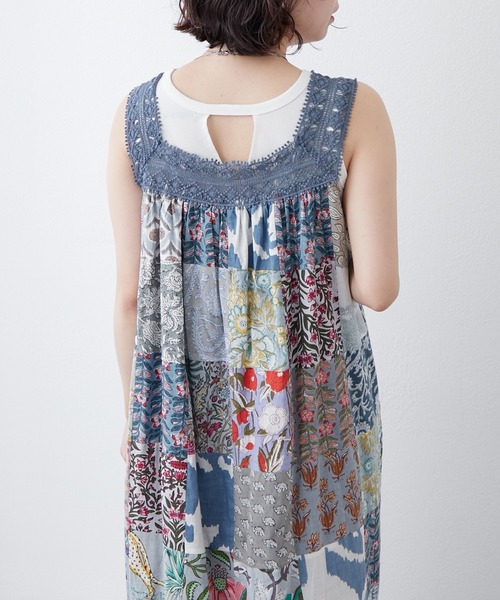 NAO(ナオ)の「【WEB先行予約】【India Series】パッチワークレースワンピース(ワンピース・レディース・グレー/オフホワイト/ブラック・FREE)」の17枚目の写真