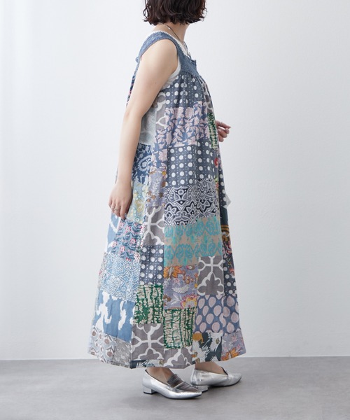 NAO(ナオ)の「【WEB先行予約】【India Series】パッチワークレースワンピース(ワンピース・レディース・グレー/オフホワイト/ブラック・FREE)」の18枚目の写真