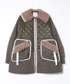 フェイクレザー LINE ジャケット（その他アウター）｜LAGUA GEM