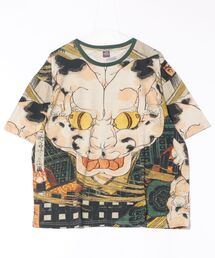 倭物やカヤ（ワモノヤカヤ）の「【倭物やカヤ】着る、NIPPON ART 倭の絵メンズTシャツ（Tシャツ/カットソー・レディース）」