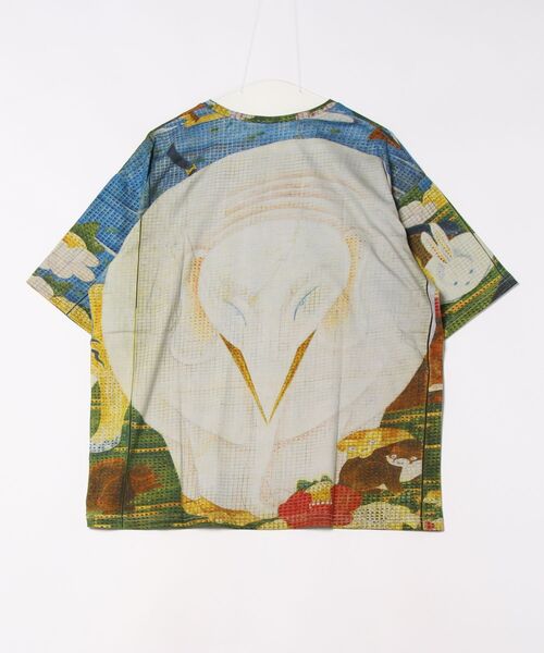カヤ(カヤ)の「【カヤ】着る、NIPPON ART 倭の絵メンズTシャツ(Tシャツ/カットソー・メンズ・ベージュ/ブラック/ブルー/ブラウン/ダークグレー/ダークネイビー/グリーン/ライトブルー/ネイビー/オレンジ/ピンク/レッド・FREE)」の22枚目の写真