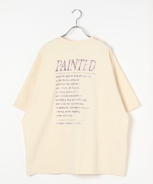 PBLIM(ページボーイリム)の「《UNISEX》NYビッグシルエットTシャツ(Tシャツ/カットソー・レディース・クリーム/チャコール/グリーン系その他・FREE)」の9枚目の写真