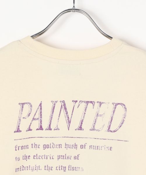 PBLIM(ページボーイリム)の「《UNISEX》NYビッグシルエットTシャツ(Tシャツ/カットソー・レディース・クリーム/チャコール/グリーン系その他・FREE)」の10枚目の写真