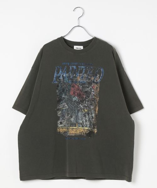 PBLIM(ページボーイリム)の「《UNISEX》NYビッグシルエットTシャツ(Tシャツ/カットソー・レディース・クリーム/チャコール/グリーン系その他・FREE)」の12枚目の写真