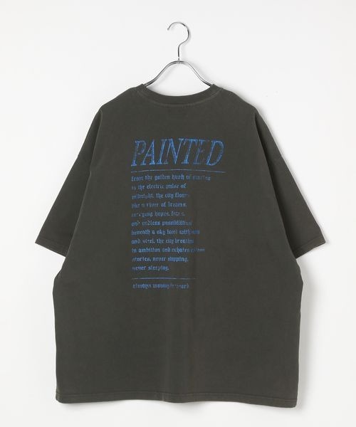 PBLIM(ページボーイリム)の「《UNISEX》NYビッグシルエットTシャツ(Tシャツ/カットソー・レディース・クリーム/チャコール/グリーン系その他・FREE)」の14枚目の写真