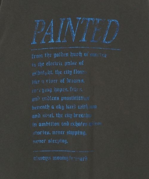 PBLIM(ページボーイリム)の「《UNISEX》NYビッグシルエットTシャツ(Tシャツ/カットソー・レディース・クリーム/チャコール/グリーン系その他・FREE)」の15枚目の写真