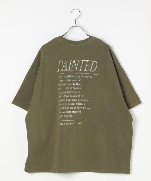 PBLIM(ページボーイリム)の「《UNISEX》NYビッグシルエットTシャツ(Tシャツ/カットソー・レディース・クリーム/チャコール/グリーン系その他・FREE)」の18枚目の写真