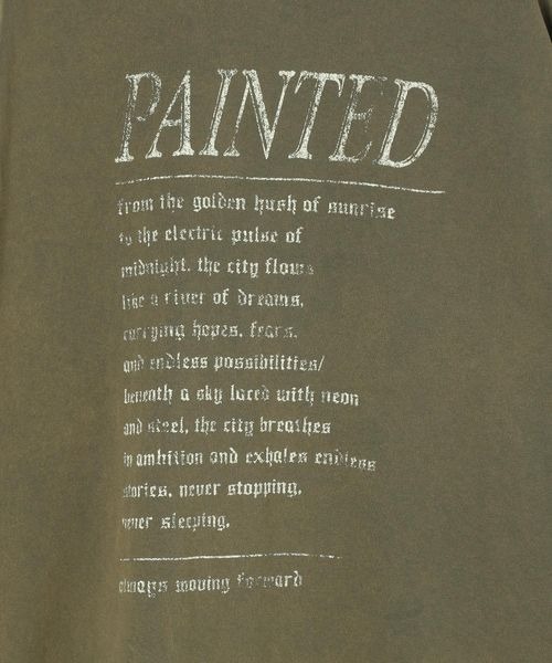 PBLIM(ページボーイリム)の「《UNISEX》NYビッグシルエットTシャツ(Tシャツ/カットソー・レディース・クリーム/チャコール/グリーン系その他・FREE)」の19枚目の写真