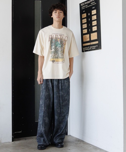 PBLIM(ページボーイリム)の「《UNISEX》NYビッグシルエットTシャツ(Tシャツ/カットソー・レディース・クリーム/チャコール/グリーン系その他・FREE)」の20枚目の写真