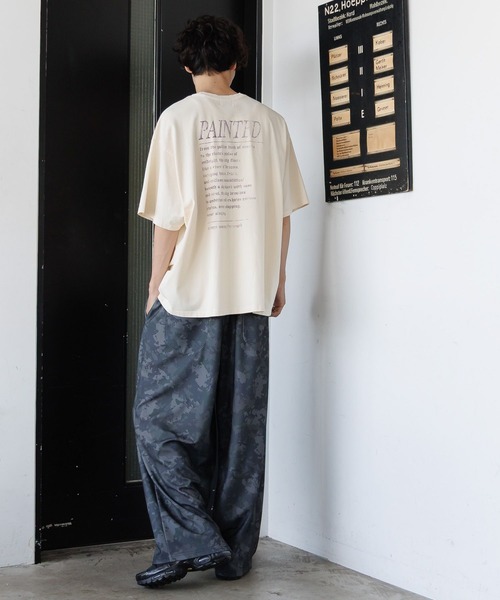 PBLIM(ページボーイリム)の「《UNISEX》NYビッグシルエットTシャツ(Tシャツ/カットソー・レディース・クリーム/チャコール/グリーン系その他・FREE)」の21枚目の写真