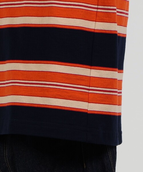 Barbarian（バーバリアン）の「【別注】BARBARIAN コットンハーフスリーブ クルーネックカットソー（Tシャツ/カットソー・メンズ・グリーン系その他/ブラウン系その他/ブルー系その他2/ブルー系その他/グレー系その他/ベージュ系その他・S/L/M）」の10枚目の写真